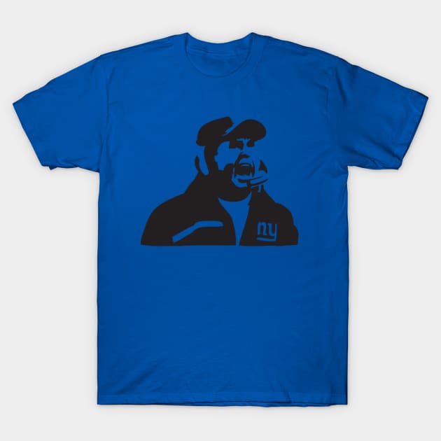 Angry Tom Coughlin T-Shirt by islesyesyesyes